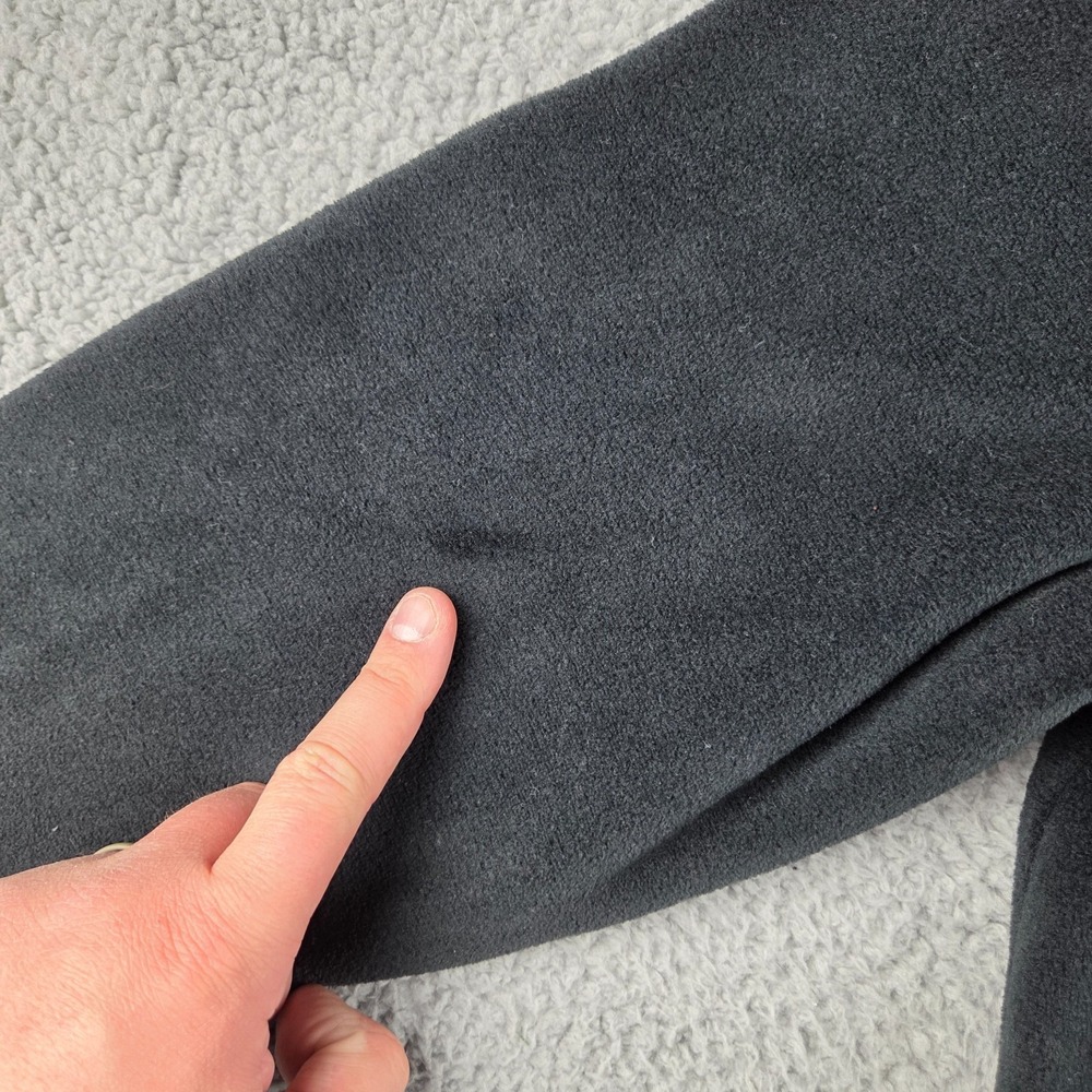 Cotopaxi Teca Fleece Pullover Womens 1X Black Long Sleeve Quarter Snap - Picture 4 of 11